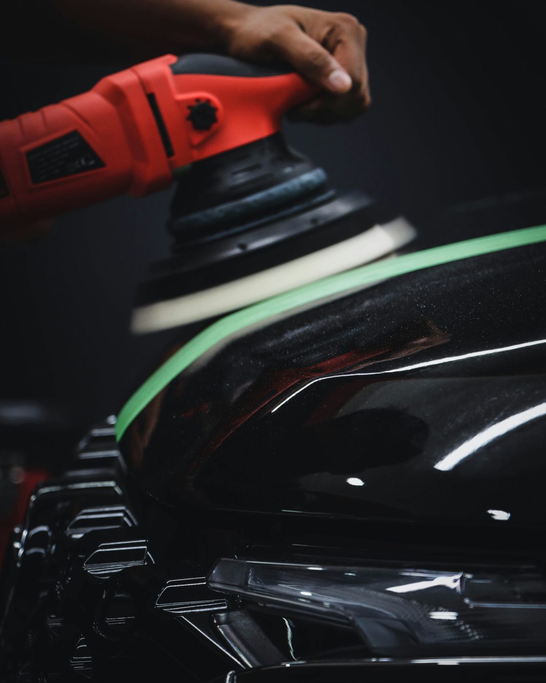 Two-stage paint correction